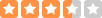 3.5 star rating 3.5 star rating
